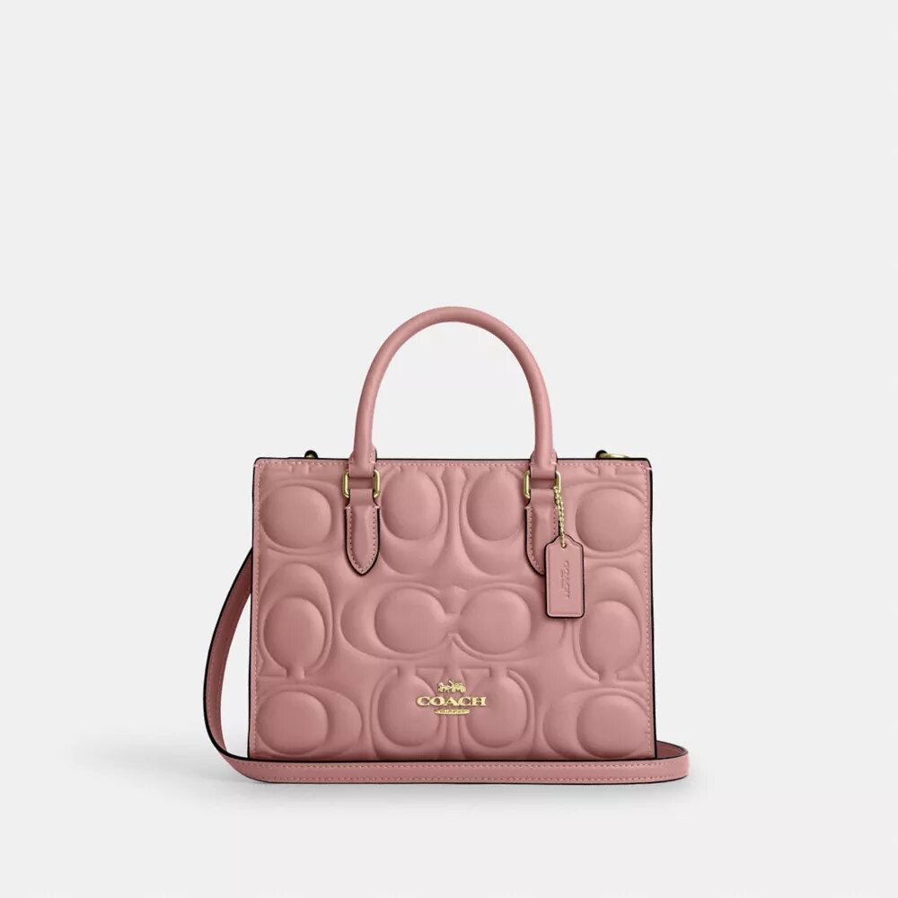 Petit sac cabas Maggie en cuir emblématique