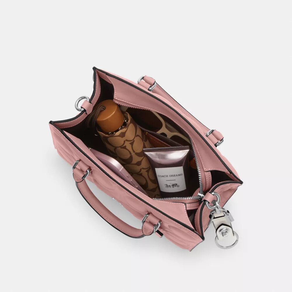 Petit sac cabas Maggie en cuir emblématique