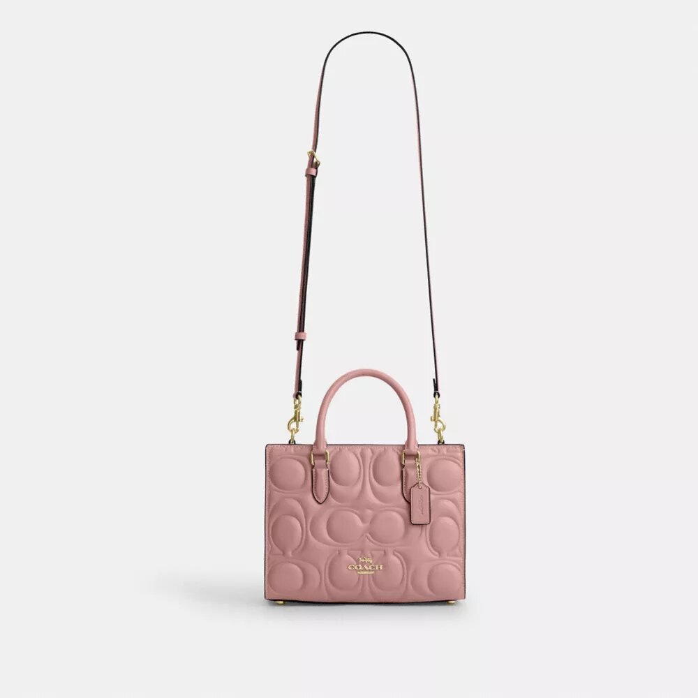 Petit sac cabas Maggie en cuir emblématique