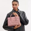 Petit sac cabas Maggie en cuir emblématique