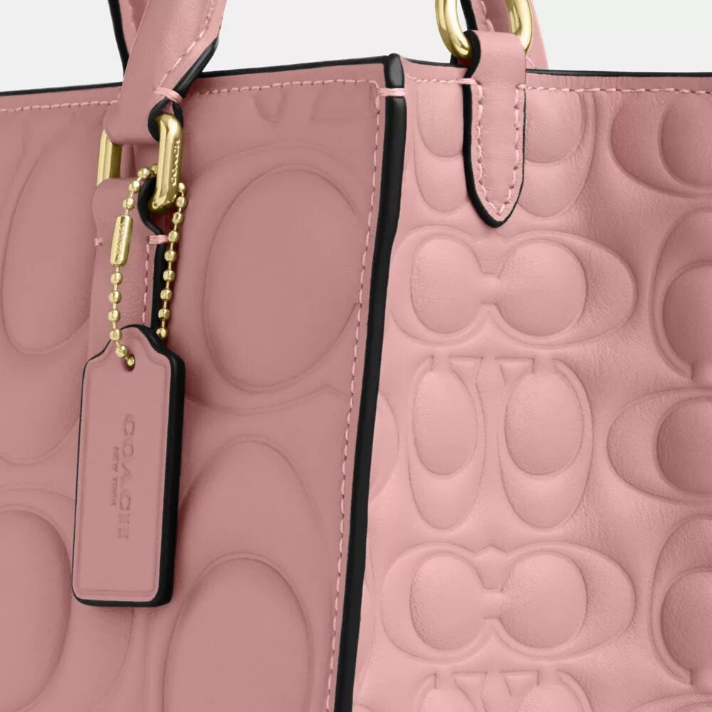 Petit sac cabas Maggie en cuir emblématique