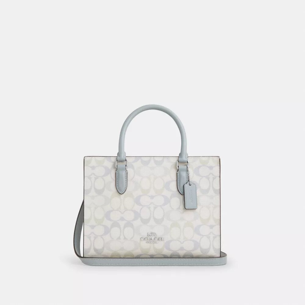 Petit sac cabas Maggie en Signature Canvas