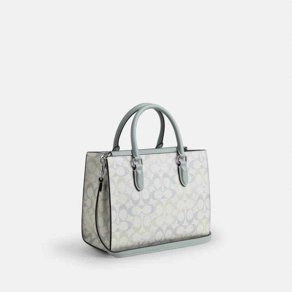 Petit sac cabas Maggie en Signature Canvas