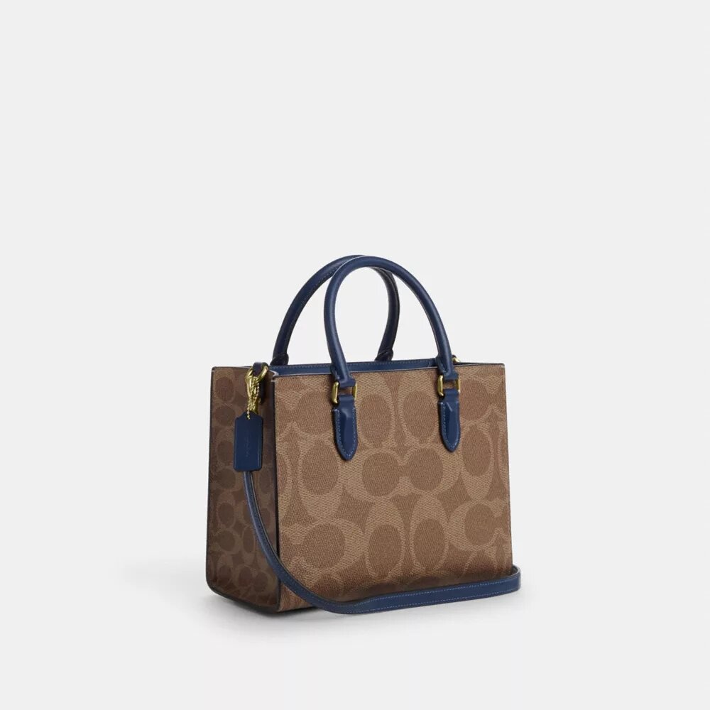Petit sac cabas Maggie en Signature Canvas
