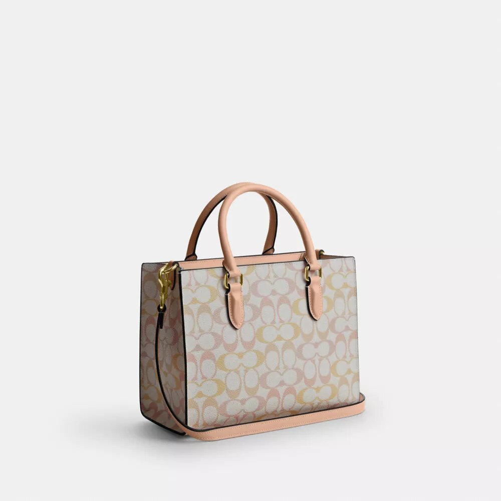 Petit sac cabas Maggie en Signature Canvas