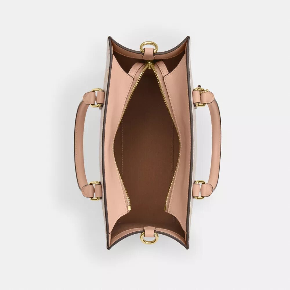 Petit sac cabas Maggie en Signature Canvas