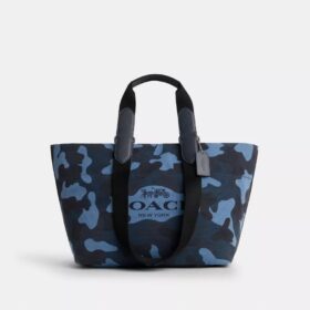 Petit sac cabas « Tour » à imprimé camouflage