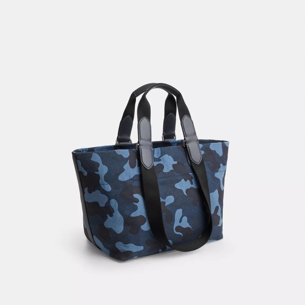 Petit sac cabas « Tour » à imprimé camouflage