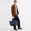 Petit sac cabas « Tour » à imprimé camouflage