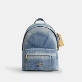 Petit sac à dos Taylor en denim « Loved »