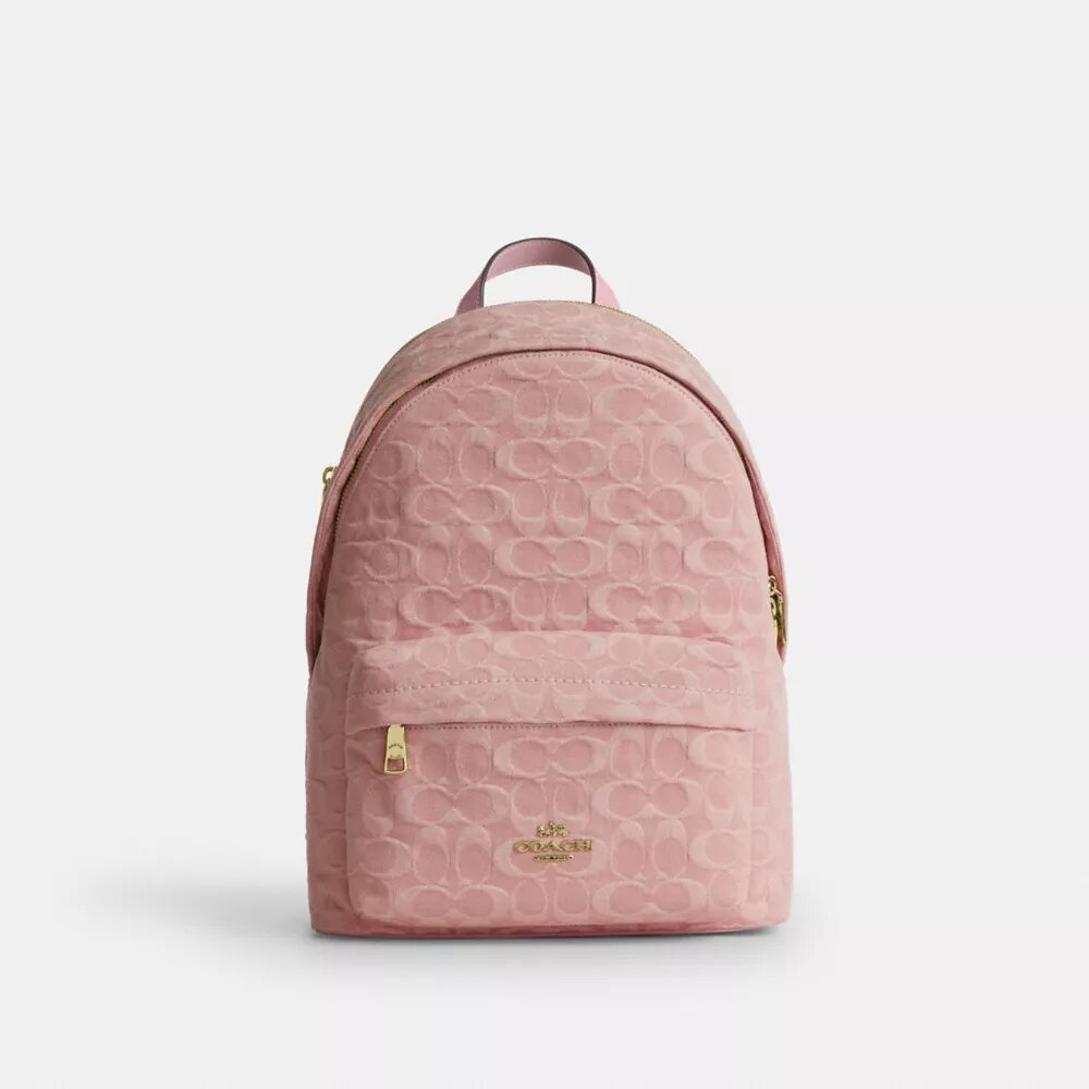 Petit sac à dos Taylor en denim Signature