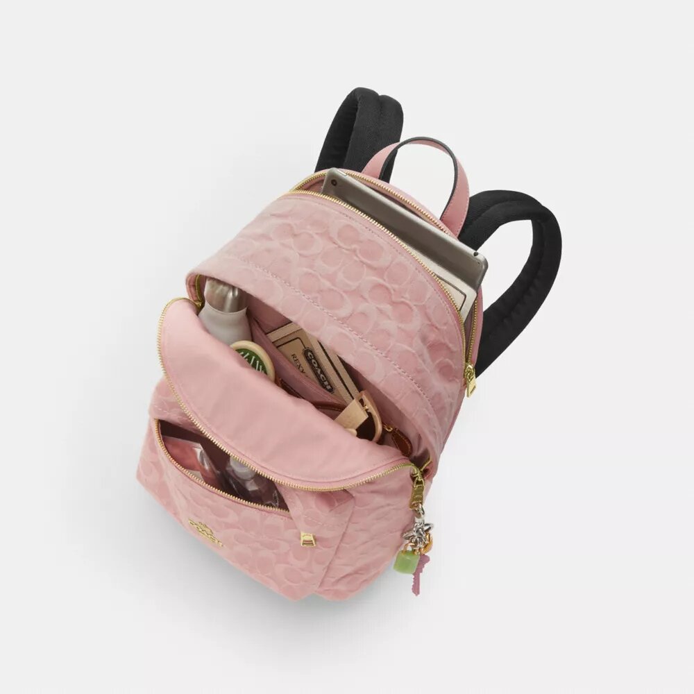 Petit sac à dos Taylor en denim Signature
