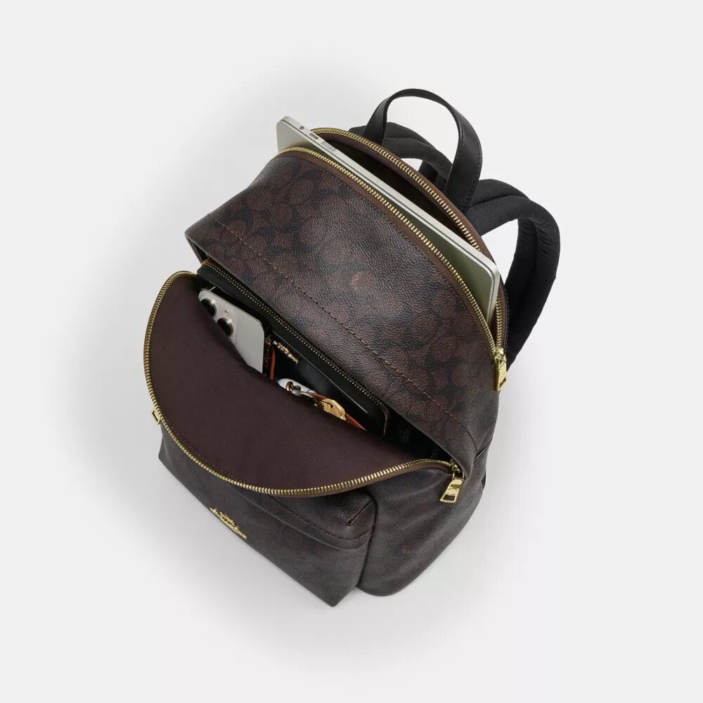 Petit sac à dos Taylor en Signature Canvas