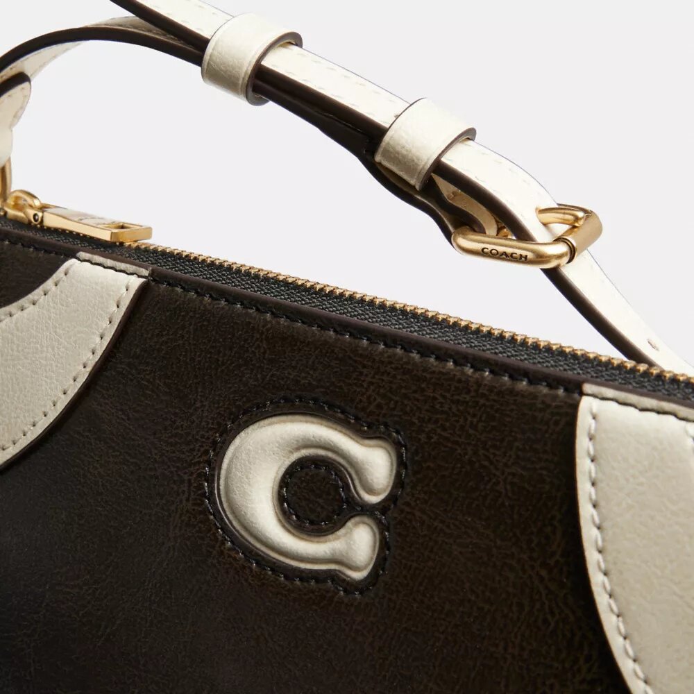 Petit sac porté épaule « Bowling »