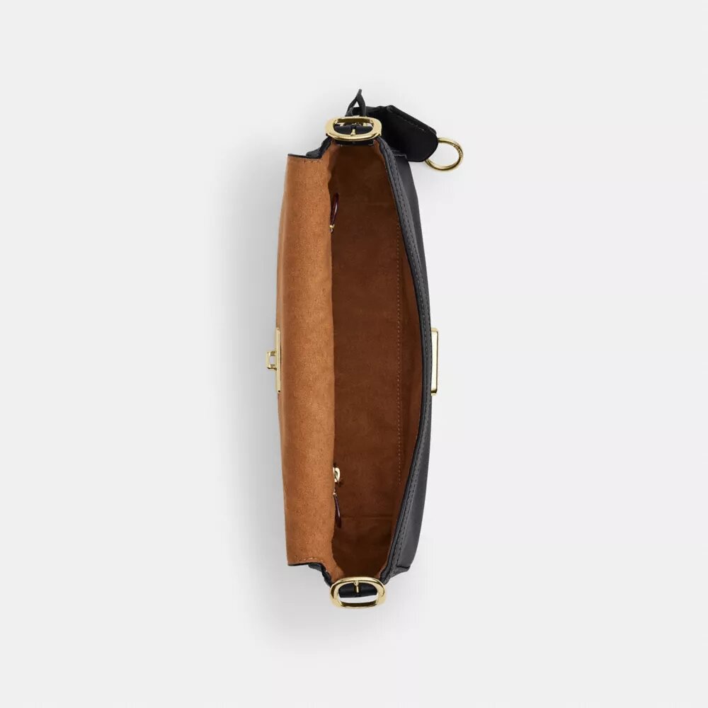 Petit sac porté épaule à rabat Etta