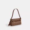 Petit sac porté épaule à rabat Etta en chenille emblématique