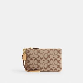 Petite pochette dragonne Essential en jacquard emblématique