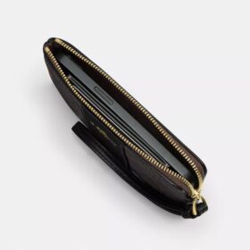 Pochette dragonne à fermeture éclair d’angle
