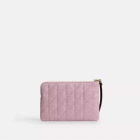 Pochettes dragonne avec fermeture à glissière dans le coin et matelassage