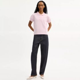 Polos ajustés Coach Script en coton biologique