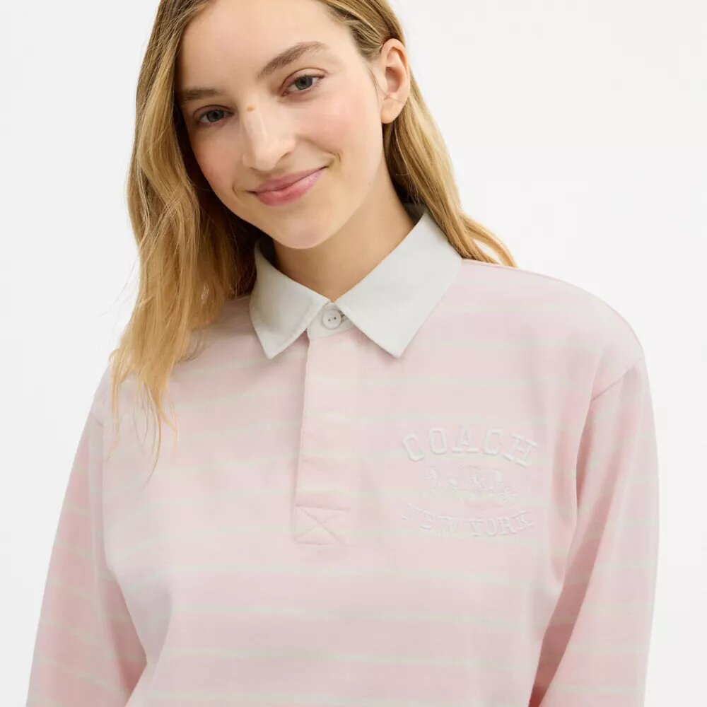 Polos de rugby rayés « Horse and Carriage » en coton bio
