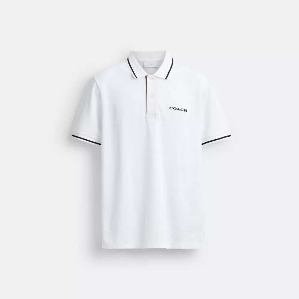 Polos Signature Trim en coton biologique