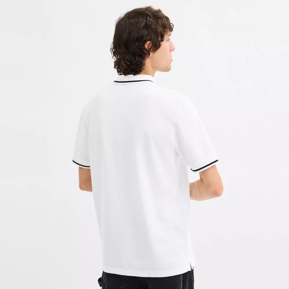 Polos Signature Trim en coton biologique