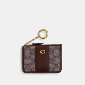Porte-carte d’identité Essential Mini en jacquard emblématique