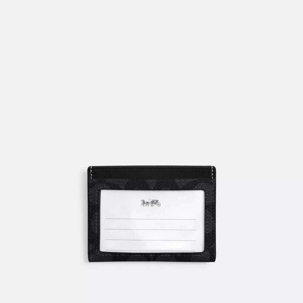 Porte-carte d’identité fin en Signature Canvas