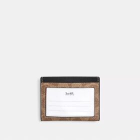 Porte-carte d’identité fin en Signature Canvas