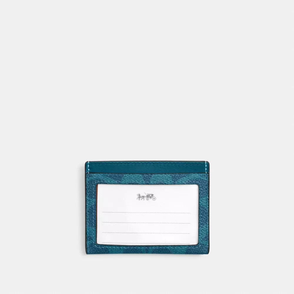 Porte-carte d’identité fin en Signature Canvas