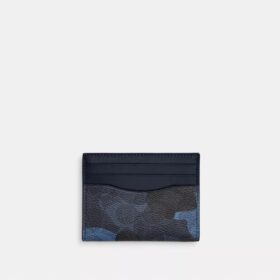 Porte-carte d’identité fin à l’imprimé camouflage emblématique