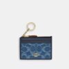 Porte-carte d’identité Mini Skinny en denim emblématique