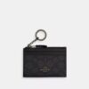 Porte-carte d'identité Mini Skinny en Signature Canvas