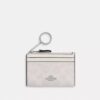 Porte-carte d'identité Mini Skinny en Signature Canvas