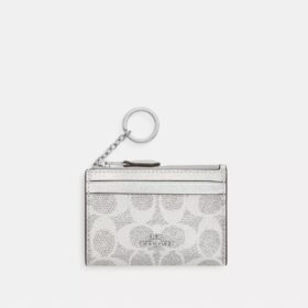 Porte-carte d'identité Mini Skinny en Signature Canvas