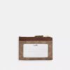Porte-carte d'identité Mini Skinny en Signature Canvas