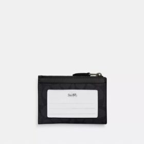 Porte-carte d’identité Mini Skinny en Signature Canvas