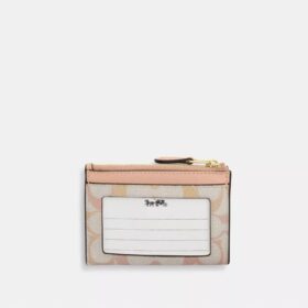 Porte-carte d’identité Mini Skinny en Signature Canvas