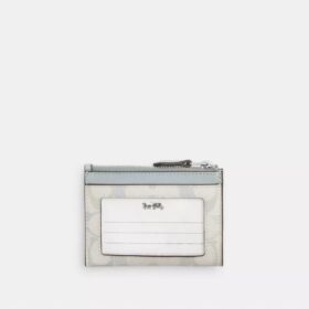 Porte-carte d’identité Mini Skinny en Signature Canvas
