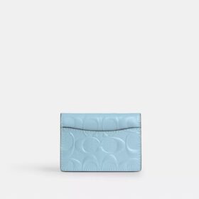 Porte-cartes avec Charms en cuir emblématique