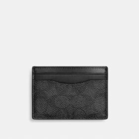 Porte-cartes avec pince à billets en Signature Canvas
