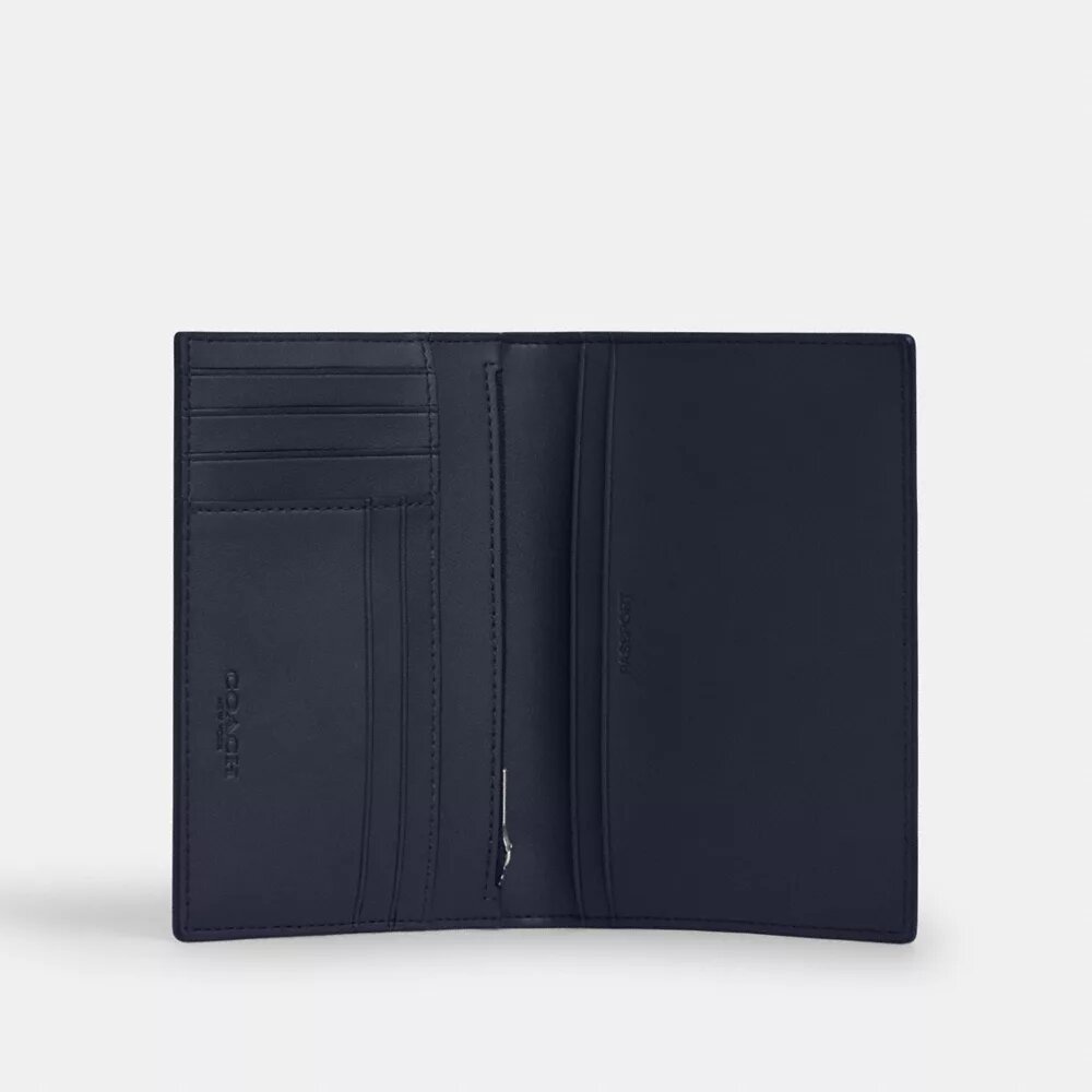 Porte-cartes de passeport à imprimé camouflage emblématique