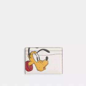 Porte-cartes Disney X Coach Essential avec Pluto