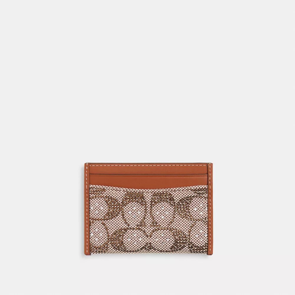 Porte-cartes Essential en jacquard Signature Crystal
