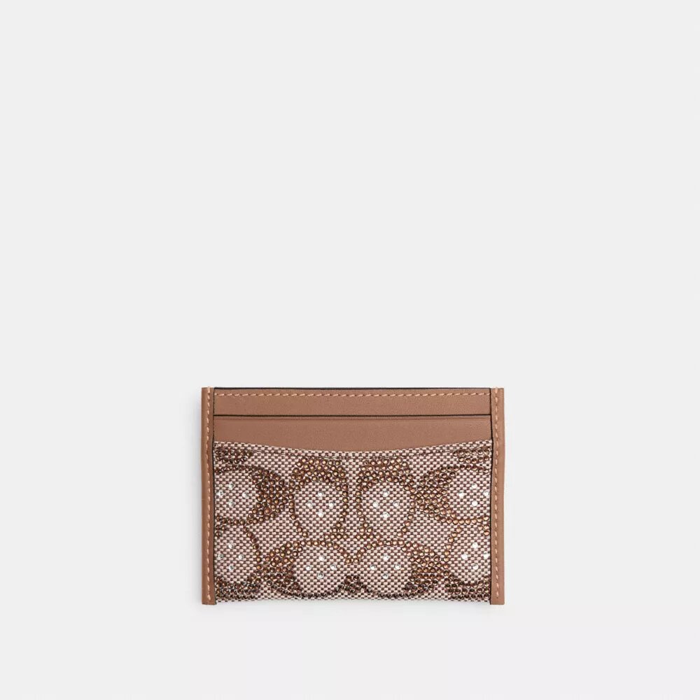 Porte-cartes Essential en jacquard Signature Crystal