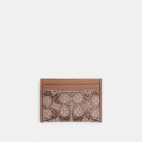 Porte-cartes Essential en jacquard Signature Crystal