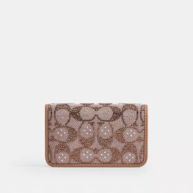 Porte-cartes Essential Slim en jacquard Crystal Signature