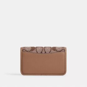 Porte-cartes Essential Slim en jacquard Crystal Signature