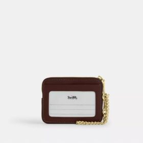 Porte-cartes à fermeture éclair